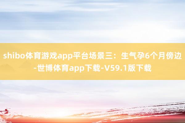 shibo体育游戏app平台场景三：生气孕6个月傍边-世博体育app下载-V59.1版下载