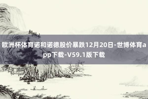 欧洲杯体育诺和诺德股价暴跌12月20日-世博体育app下载-V59.1版下载